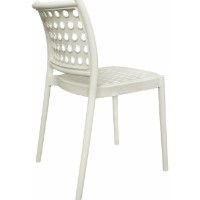 Scaun Deco Eros White (SERS-BTNG-WHT) imaginea #5 — magazin online Desire.md