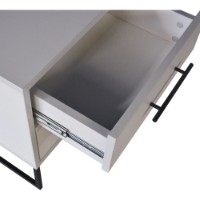 Прикроватная тумба Deco Fabiana Double Grey фото №2 — интернет-магазин Desire.md