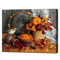 Tablou pe numere Art Gallery Econom Compoziția de toamnă 40x50cm (GX31208)