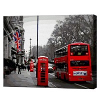 Tablou pe numere Art Gallery Econom Londra gri 40x50cm (GX39388)