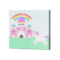 Картина по номерам Дворец и радуга Art Gallery Premium 20x20cm (BX3036)