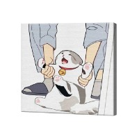 Картина по номерам Злой котик Art Gallery Premium 20x20cm (BX3472)