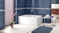 Cadă de baie Shower Elena Mini 150x70