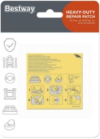 Plasturi autoadezivi Bestway 6.5х6.5cm 10pcs (62068BW)