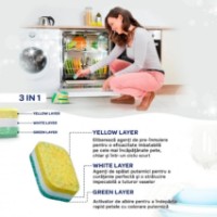 Detergent pentru mașine de spălat vase Kalyon Super Power 15pcs imaginea #3 — magazin online Desire.md