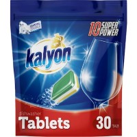 Detergent pentru mașine de spălat vase Kalyon Super Power 30pcs