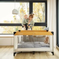 Pătuț pliabil Feedo Rocky Grey (221795) imaginea #3 — magazin online Desire.md