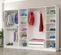 Dulap Trendy Kale 2451 White 270x190x52cm GTR004219 imaginea #3 — magazin online Desire.md