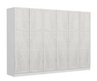 Dulap Trendy Kale 2451 White 270x190x52cm GTR004219 imaginea #4 — magazin online Desire.md