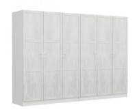 Dulap Trendy Kale 2452 White 270x190x52cm GTR004220 imaginea #4 — magazin online Desire.md