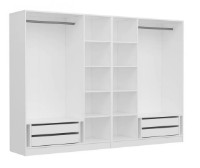 Dulap Trendy Kale 2452 White 270x190x52cm GTR004220 imaginea #5 — magazin online Desire.md