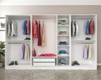 Dulap Trendy Kale 2453 White 315x190x52cm GTR004803 imaginea #2 — magazin online Desire.md