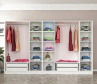 Dulap Trendy Kale 2454 White 315x190x52cm GTR004804 imaginea #2 — magazin online Desire.md