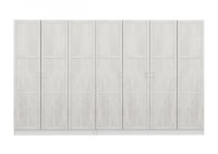 Dulap Trendy Kale 2454 White 315x190x52cm GTR004804 imaginea #4 — magazin online Desire.md