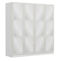 Dulap Trendy Kale 2458 White 180x190x52cm GTR004806 imaginea #4 — magazin online Desire.md