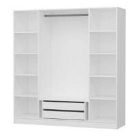 Dulap Trendy Kale 2458 White 180x190x52cm GTR004806 imaginea #5 — magazin online Desire.md