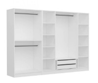 Dulap Trendy Kale 2460 White 225x190x52cm GTR004808 imaginea #7 — magazin online Desire.md