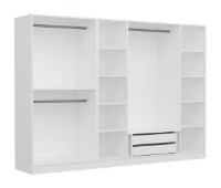 Dulap Trendy Kale 2461 White 225x190x52cm GTR004809 imaginea #6 — magazin online Desire.md