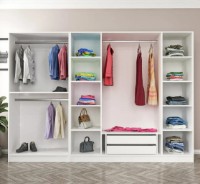 Dulap Trendy Kale 2462 White 225x190x52cm GTR004810 imaginea #3 — magazin online Desire.md