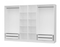 Dulap Trendy Kale 2463 White 270x190x52cm GTR004221 imaginea #4 — magazin online Desire.md