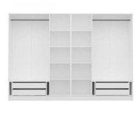 Dulap Trendy Kale 2463 White 270x190x52cm GTR004221 imaginea #5 — magazin online Desire.md