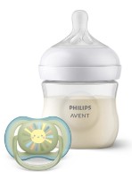 Biberon pentru bebeluș Philips Avent Natural Response Baby Gift Set (SCD837/10)