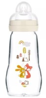 Biberon pentru bebeluș Mam Feel Good Forest Unisex 260ml (MA.121333)