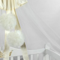 Балдахин для кроватки Perna Mea Ivory (PM.101301/5) фото №3 — интернет-магазин Desire.md