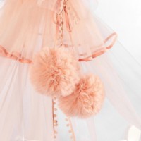 Балдахин для кроватки Perna Mea Premium Pudra (PM.101301/2) фото №5 — интернет-магазин Desire.md