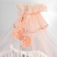 Балдахин для кроватки Perna Mea Premium Pudra (PM.101301/2) фото №6 — интернет-магазин Desire.md