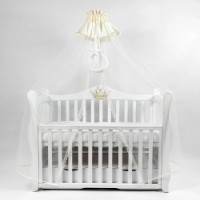 Балдахин для кроватки Perna Mea Premium Star Ivory (PM.101301/4)