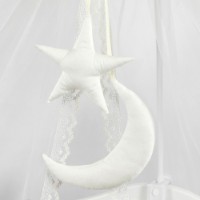 Балдахин для кроватки Perna Mea Premium Star Ivory (PM.101301/4) фото №2 — интернет-магазин Desire.md