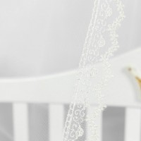 Балдахин для кроватки Perna Mea Premium Star Ivory (PM.101301/4) фото №7 — интернет-магазин Desire.md