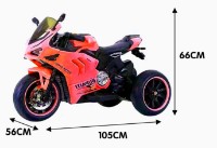 Mașinuța electrica BabyLand Red 12V/4Ah 2x380 (JE-332) imaginea #2 — magazin online Desire.md