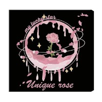 Tablou pe numere Art Gallery Premium Луна и роза 20x20см (BX3177)