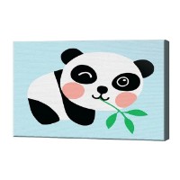 Tablou pe numere Art Gallery Premium Pandă face din ochi 20x30cm (CX4664)