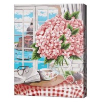 Tablou pe numere Art Gallery Premium Flori în Veneția 40x50cm (GX39237)