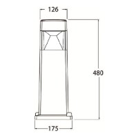 Садовый светильник Fumagalli DS2563000AXC1K фото №2 — интернет-магазин Desire.md