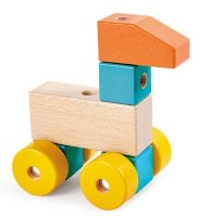 Set de construcție Hape Infinite Imagination Building Block 44pcs (6943478048119) imaginea #4 — magazin online Desire.md