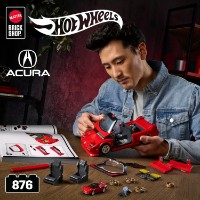 Set de construcție Hot Wheels 90 Acura NSX 1:16 (194735304806) imaginea #3 — magazin online Desire.md