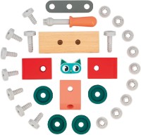 Конструктор Janod Brico'Kids DIY Car Cat (J06452) фото №3 — интернет-магазин Desire.md