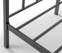 Pat supraetajat Evger R-90 90x200cm Black imaginea #3 — magazin online Desire.md