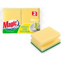 Губки для уборки Magic Clean Effect for Kitchen 2pcs