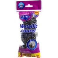 Razuitor de curățenie Parex Metallic Scourer 3pcs