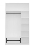 Dulap Trendy Kale 235 White 135x235x52cm GTR004754 imaginea #4 — magazin online Desire.md
