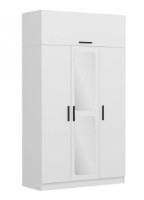 Dulap Trendy Kale 235 White 135x235x52cm GTR004756 imaginea #3 — magazin online Desire.md