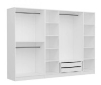 Dulap Trendy Kale 2441 White 270x190x52cm GTR004213 imaginea #4 — magazin online Desire.md