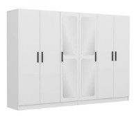 Dulap Trendy Kale 2442 White 270x190x52cm GTR004214 imaginea #4 — magazin online Desire.md