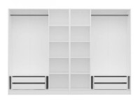 Dulap Trendy Kale 2442 White 270x190x52cm GTR004214 imaginea #5 — magazin online Desire.md