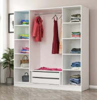 Dulap Trendy Kale 2449 White 180x190x52cm GTR004801 imaginea #2 — magazin online Desire.md